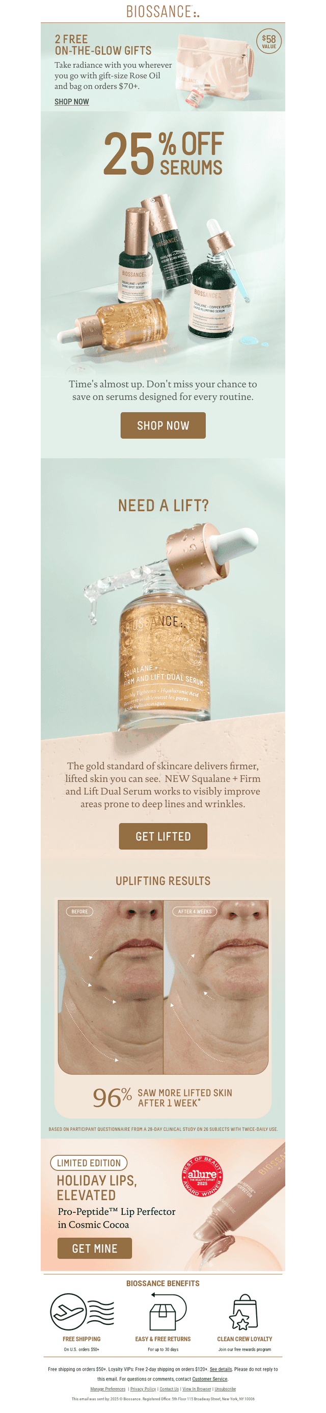 ⚡SERUMS SALE ENDS TONIGHT⚡