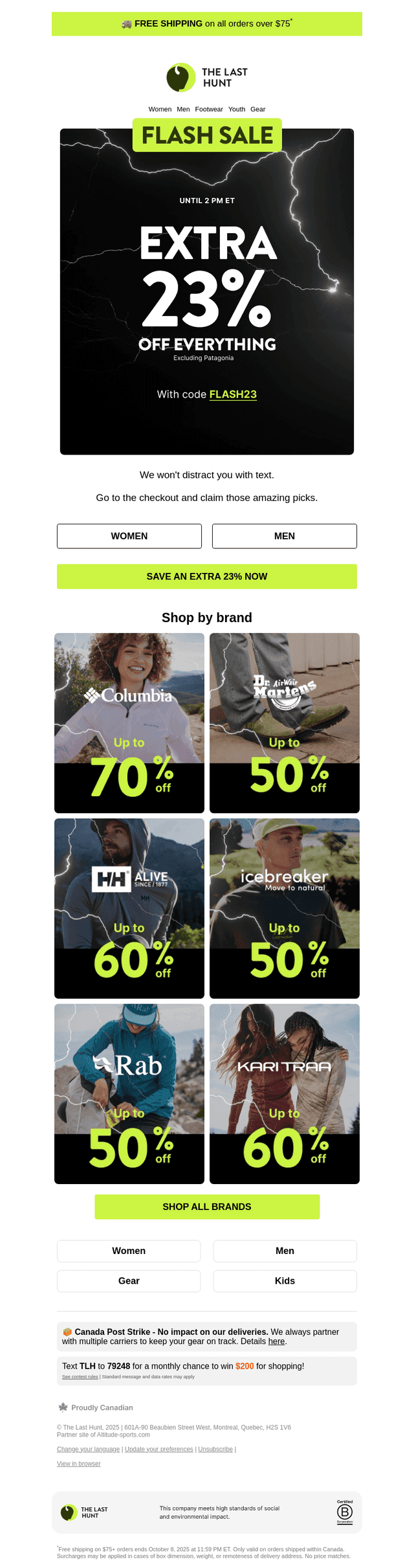 NOW ⚡ Extra 23% off for 4 hours