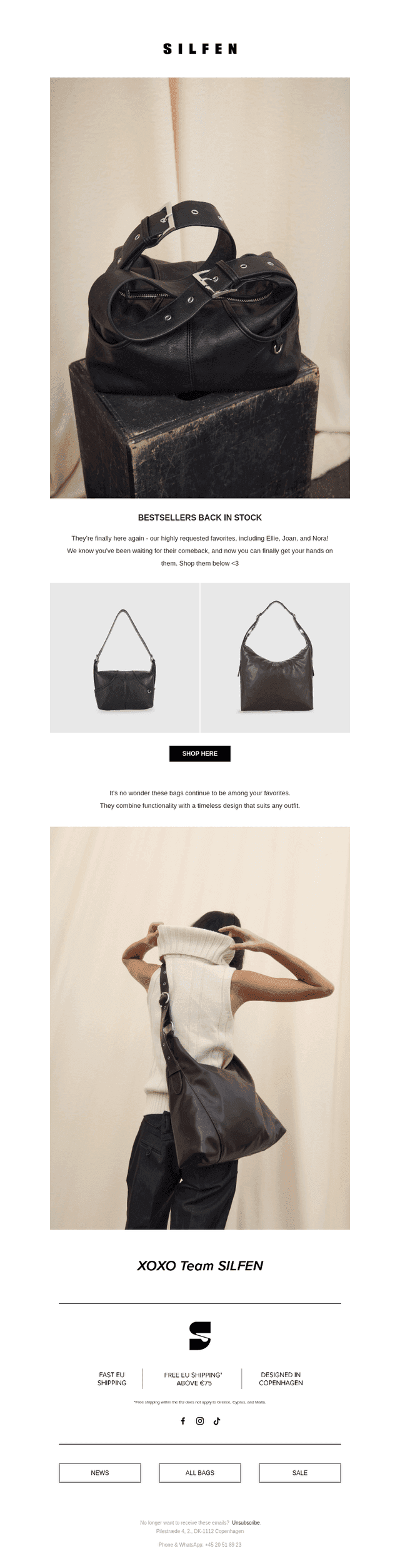 BESTSELLERS BACK IN STOCK
