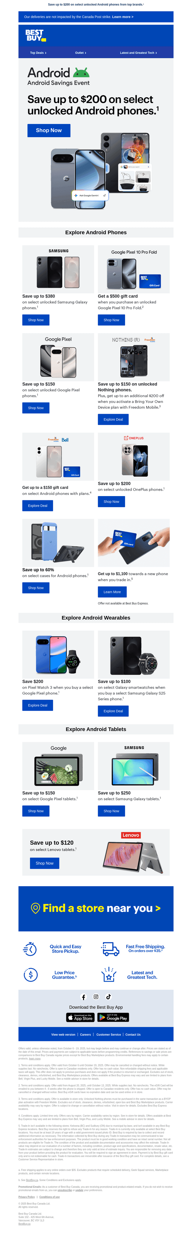 Android Savings Event: On now! 🛍️