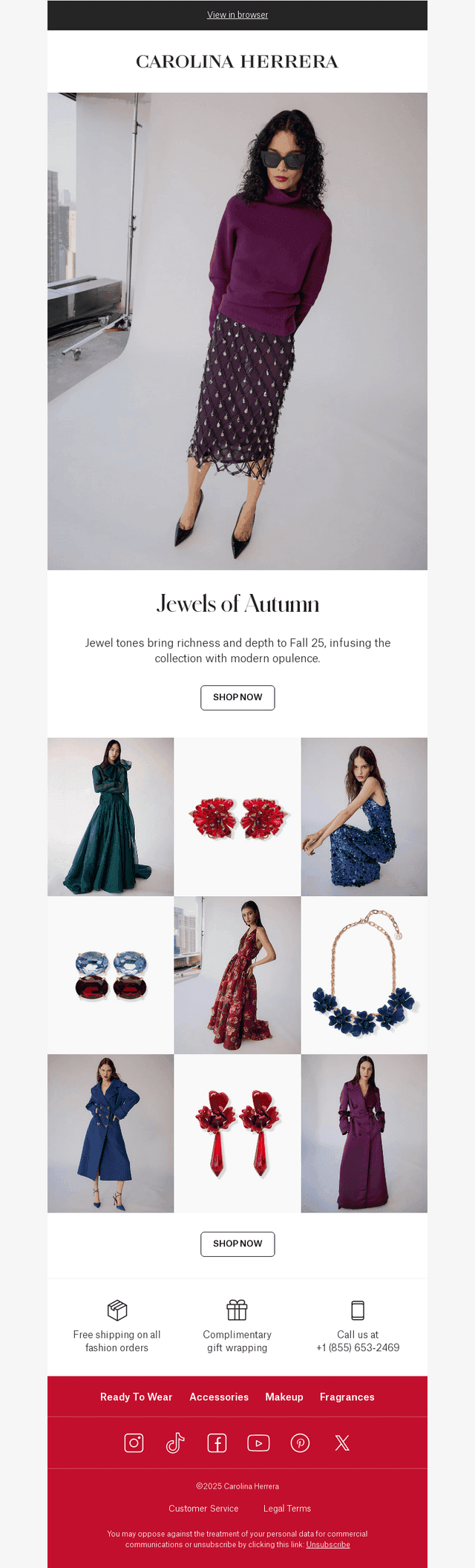 Fall in Jewel Tones
