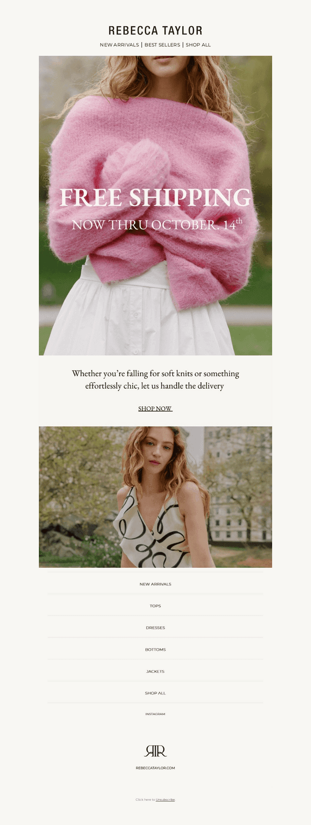 Free Shipping on Everything—Just Because 💌