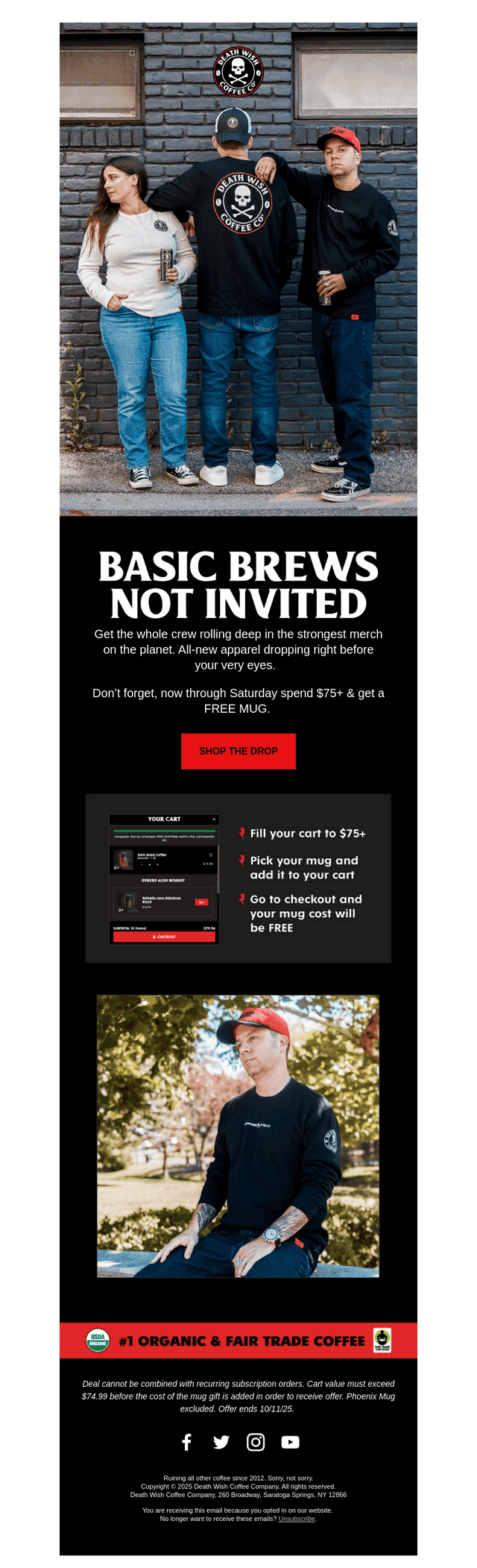 FREE Mugs & New Merch?