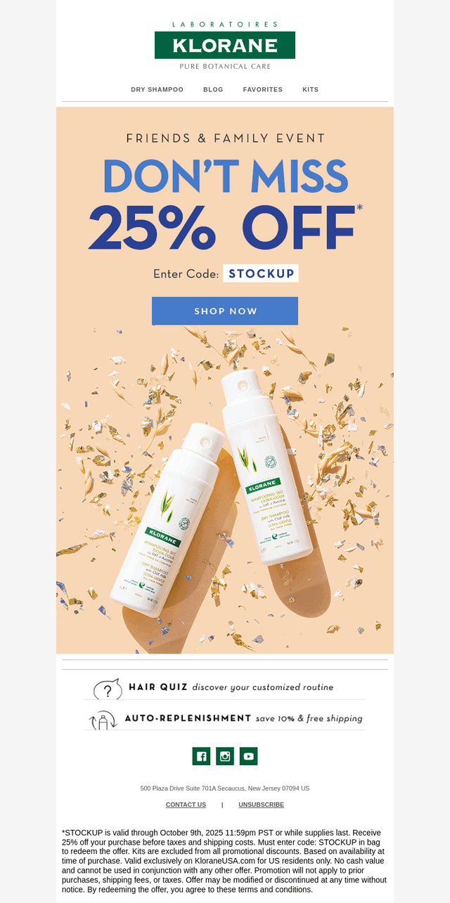 SALE ENDS TODAY