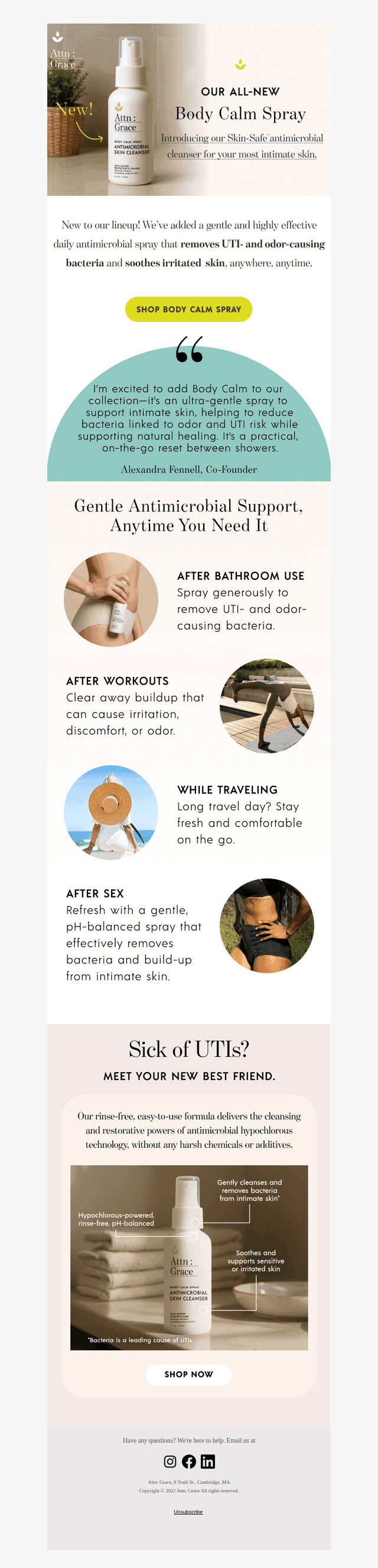 Introducing: Body Calm Spray