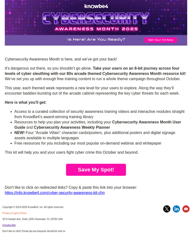 Gear Up for Cybersecurity Awareness Month 2025!