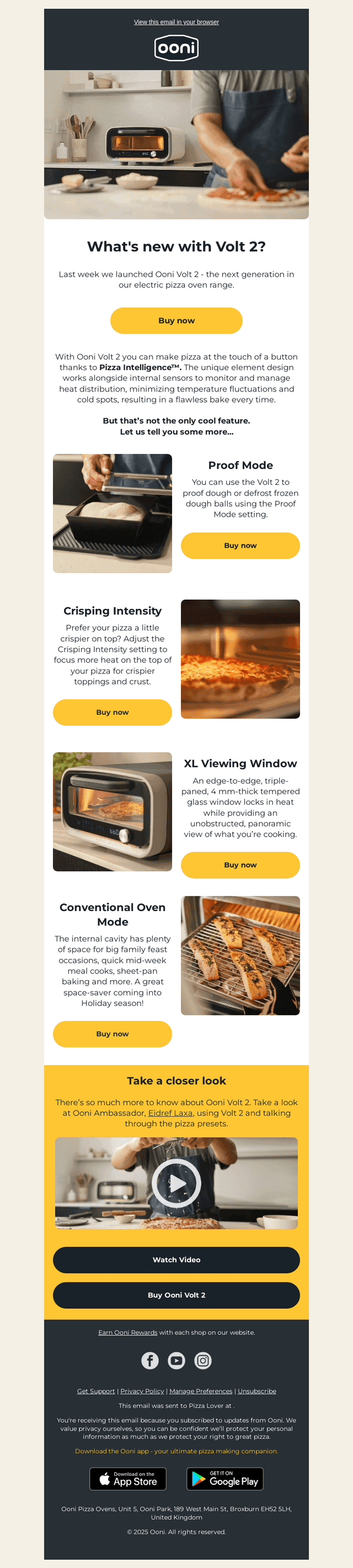 Ooni Volt 2 ⚡ Next-Level Electric Pizza