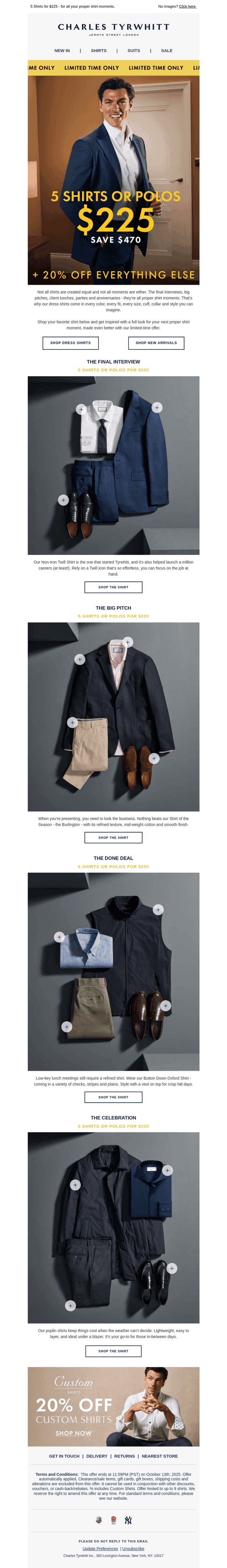 20% OFF? Now that’s a Sharp Look