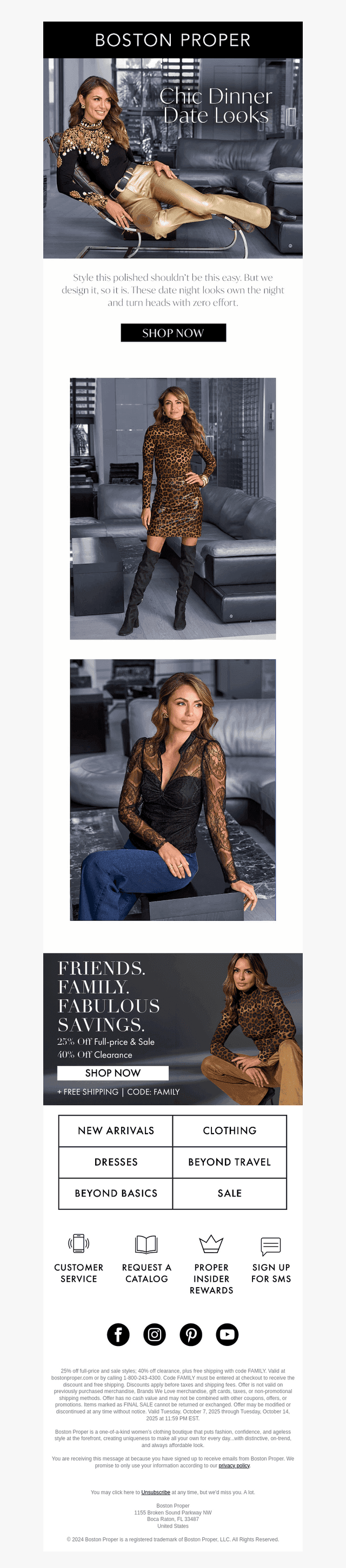 Chic dinner looks that own the night