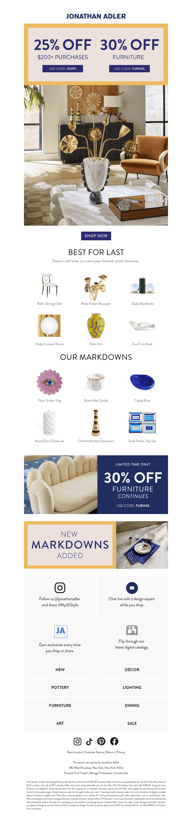 ENDS IN HOURS: 25% Off $200+ Purchases