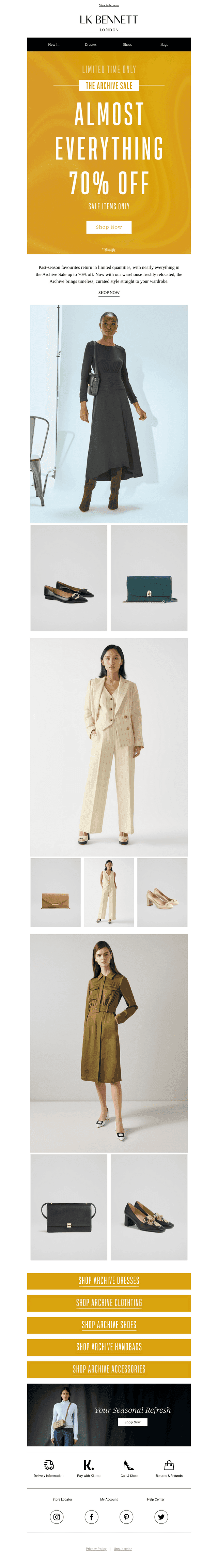 Almost All Sale Is 70% Off