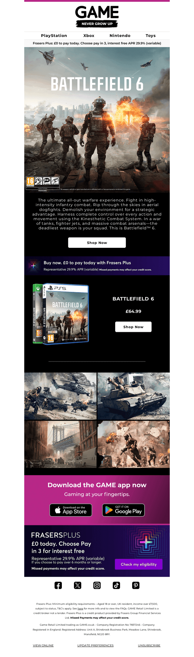 Battlefield 6 | OUT NOW