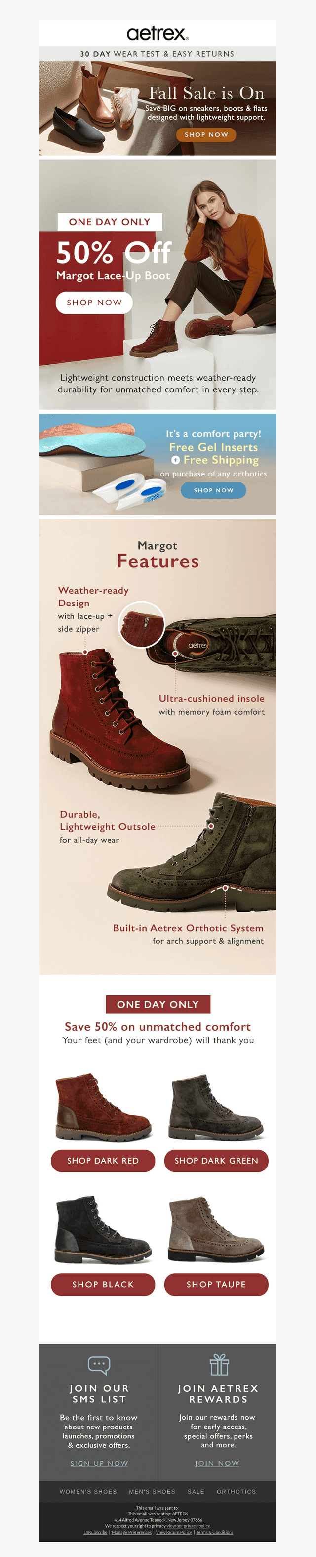 👢 50% Off Margot + 25% Off Fall Styles