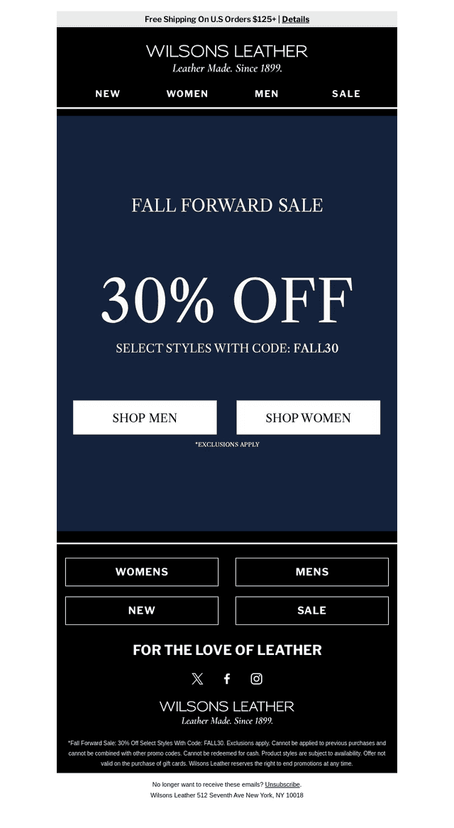 30% Off Select Styles - Don't Miss Out!