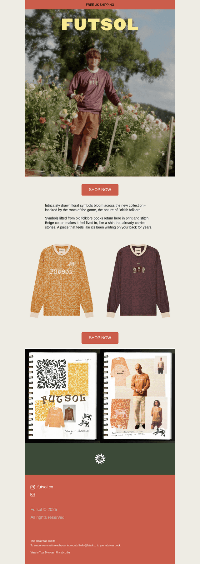Discover Autumn's Floral Jerseys