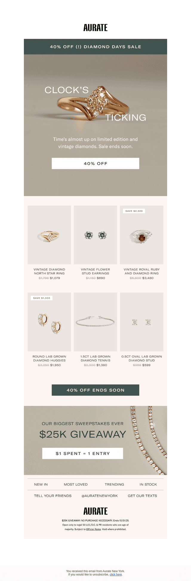 40% OFF 💎 ENDS SOON