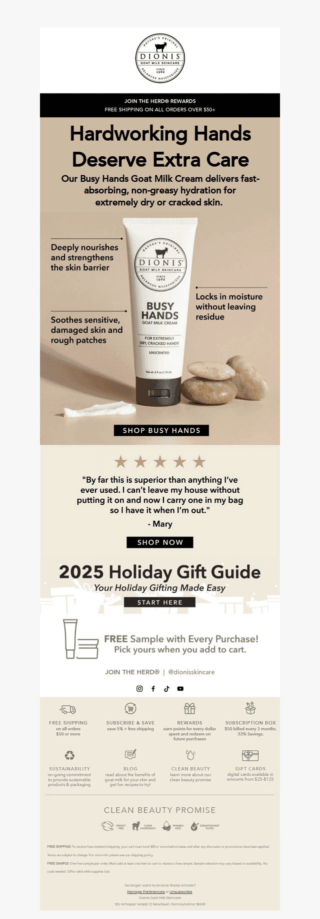 Extra Care for Hardworking Hands 🤲