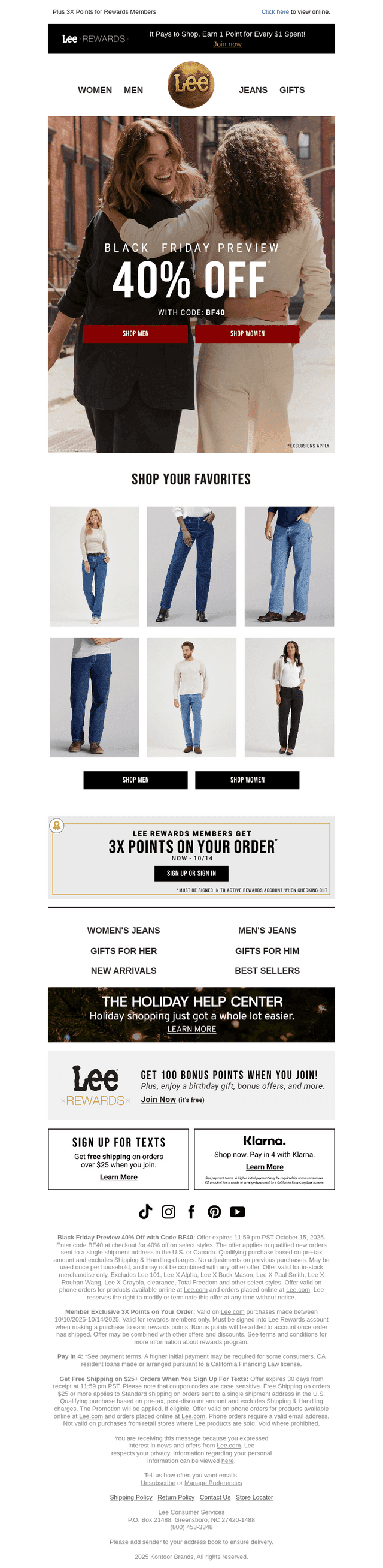 Happening Now: 40% Off Black Friday Preview