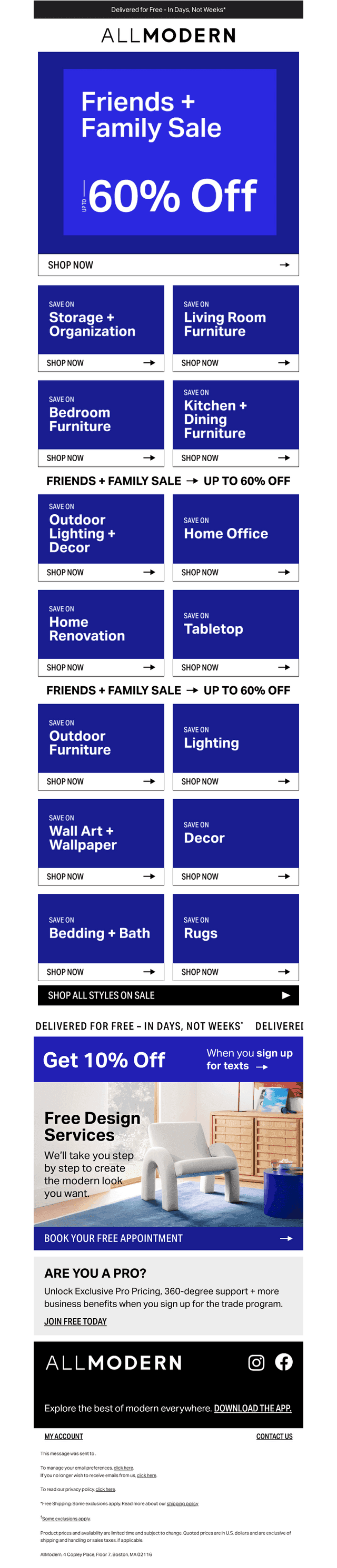 𝘂𝗽 𝘁𝗼 𝟲𝟬% 𝗼𝗳𝗳 storage & organization ▪️ you heard it here first