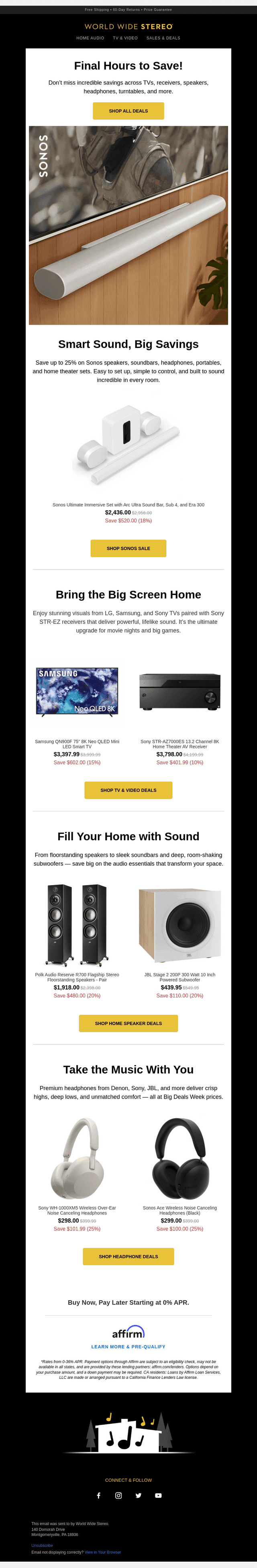 This Is It — Big Deals Week Ends Today