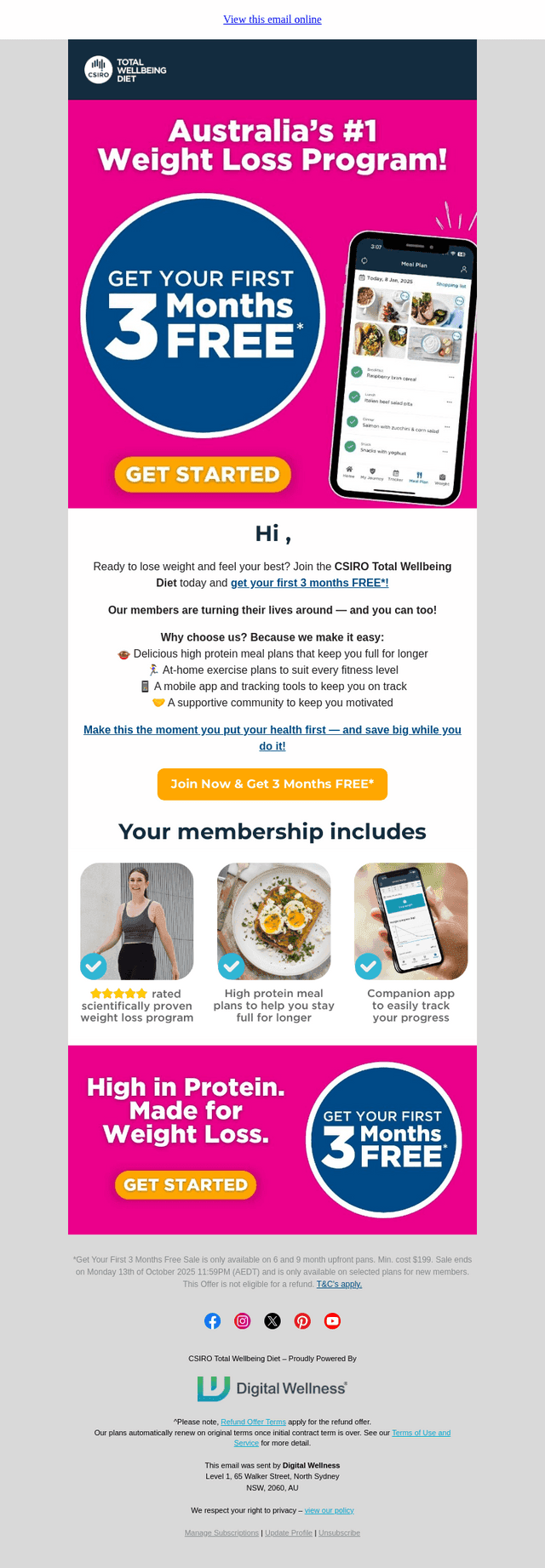 📣 Get your first 3 months FREE*