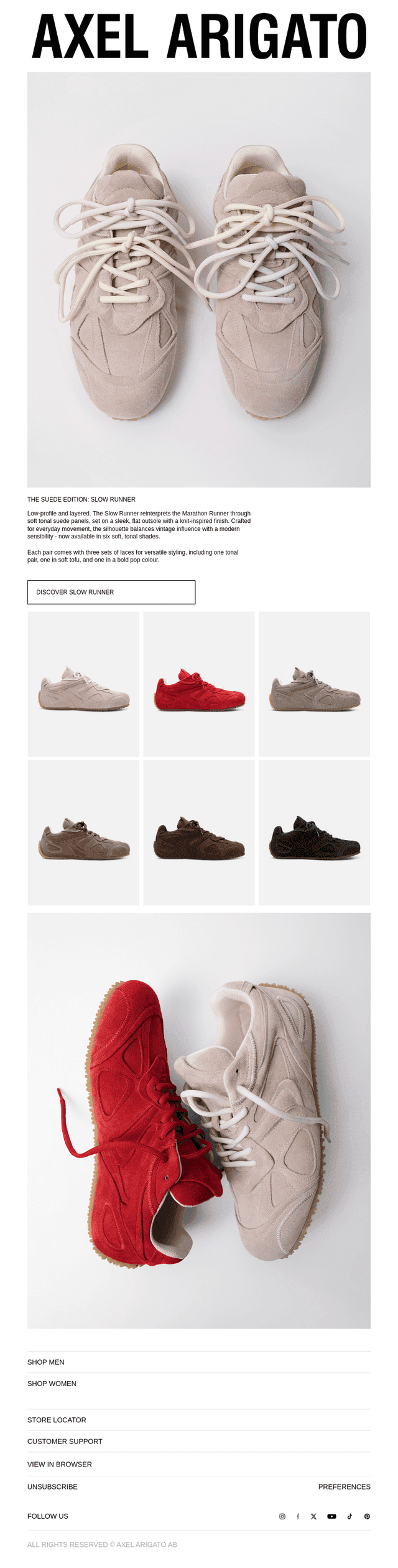 Meet Slow Runner in Suede