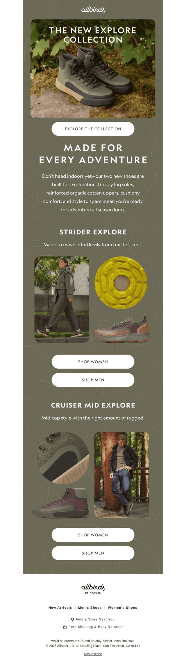 Two New Styles—Made For Exploration. 🗺️