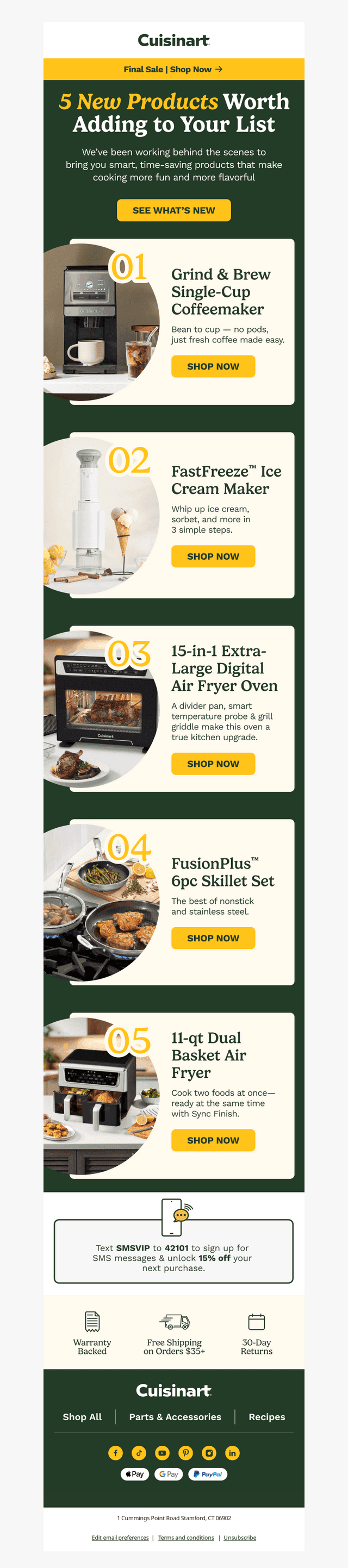Meet our top 5 new products