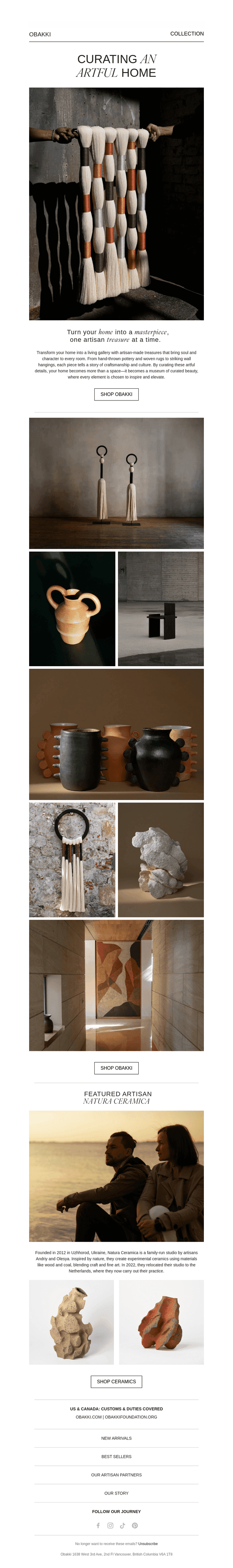 Gallery-like pieces to elevate your home