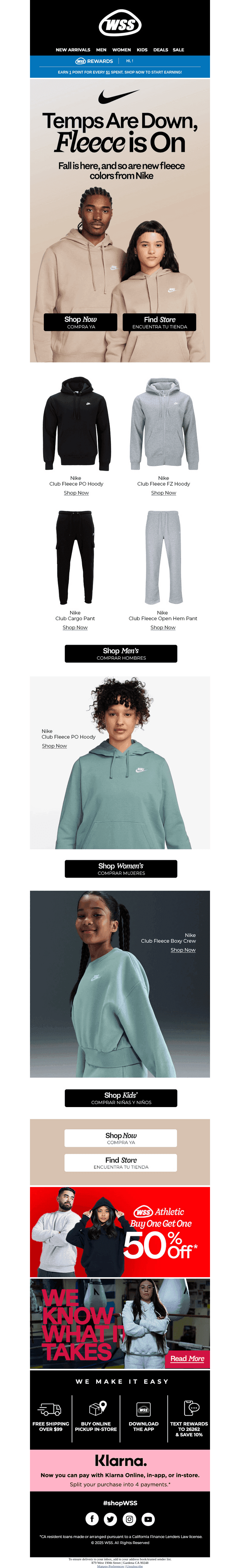 Your Fall Layer Upgrade: Nike Fleece Essentials 🍂