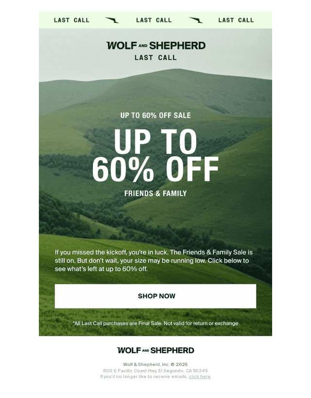 Up to 60% OFF