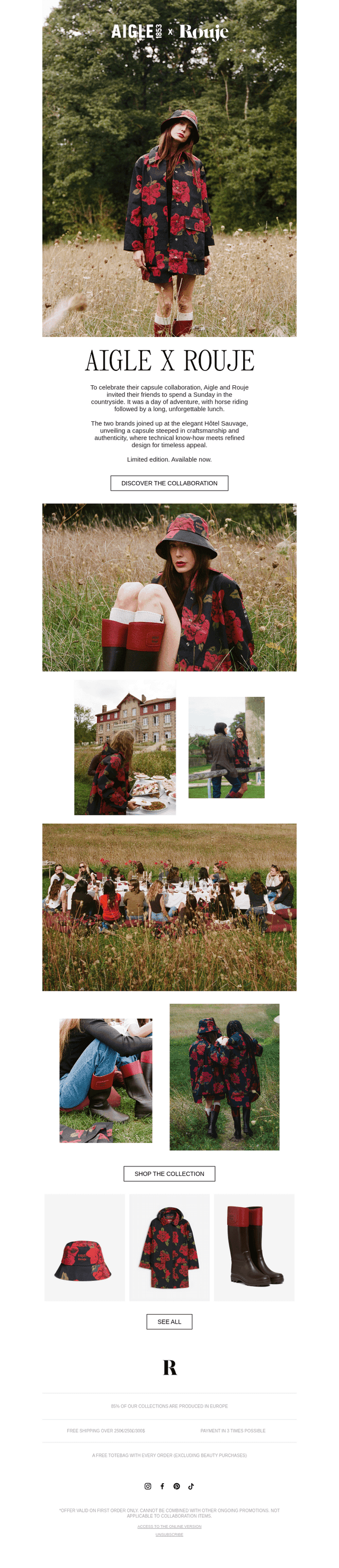 AIGLE x Rouje | Your fall wardrobe 🍂
