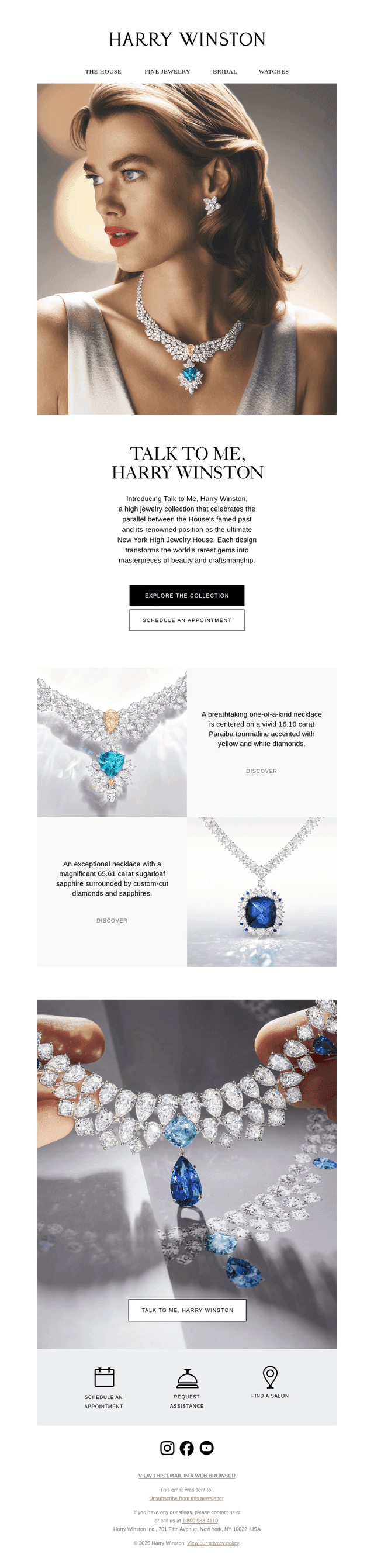 Introducing Talk to Me, Harry Winston