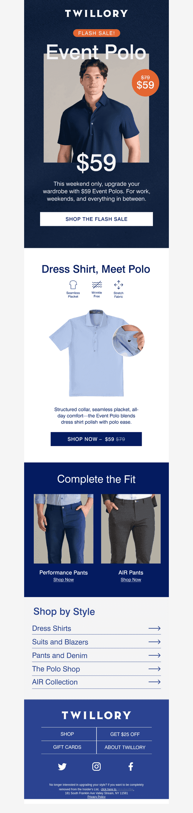 Last Chance for $59 Event Polos