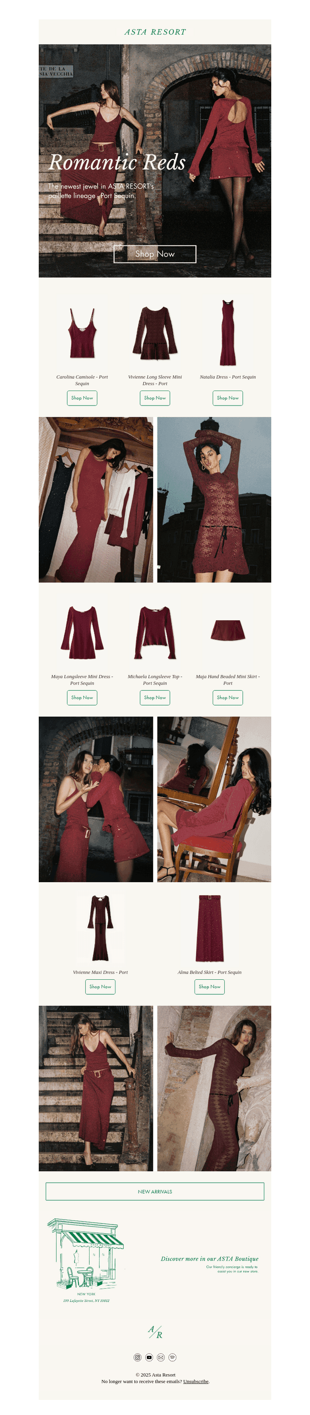 INTRODUCING PORT SEQUIN ✶ NEW IN