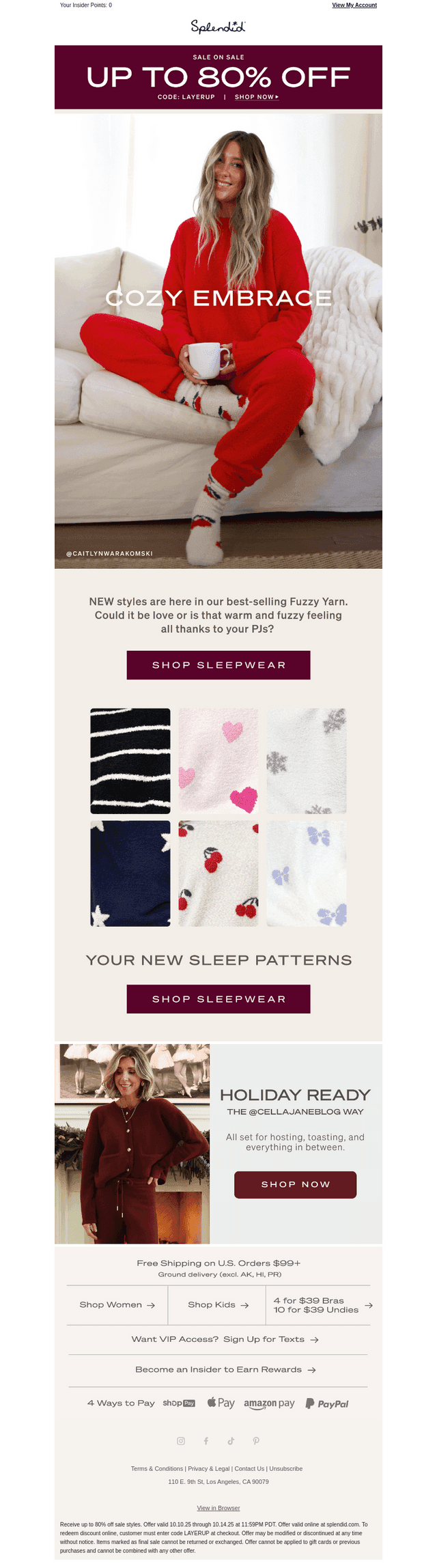NEW Fuzzy Yarn PJs are here!