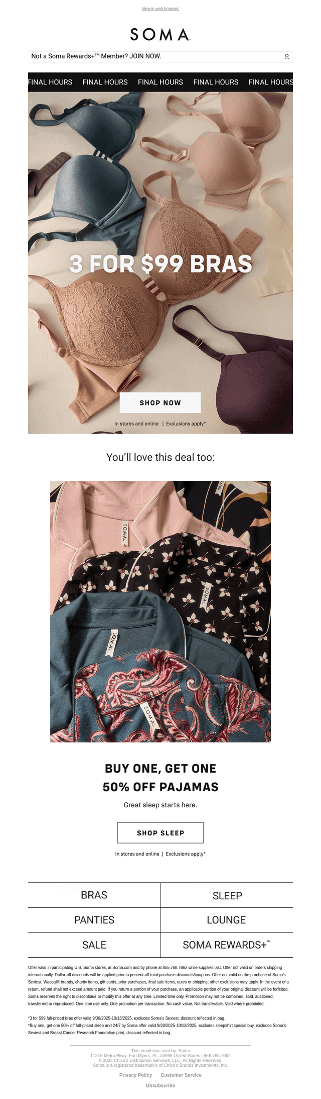 📌 Your LAST reminder get bras 3/$99