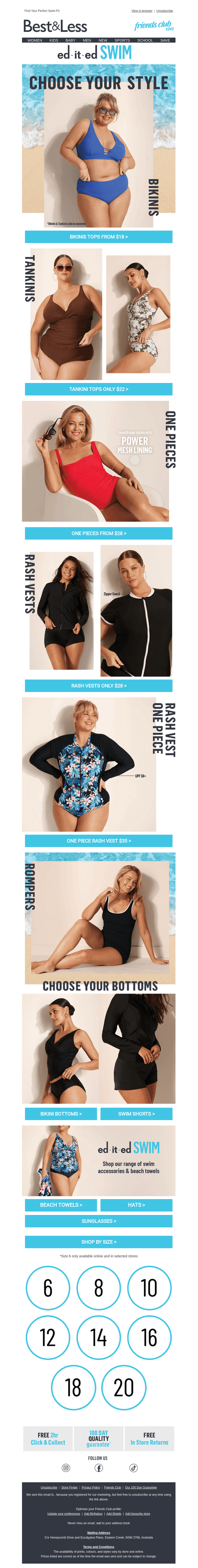 Swim Styles Made to Flatter 🌊