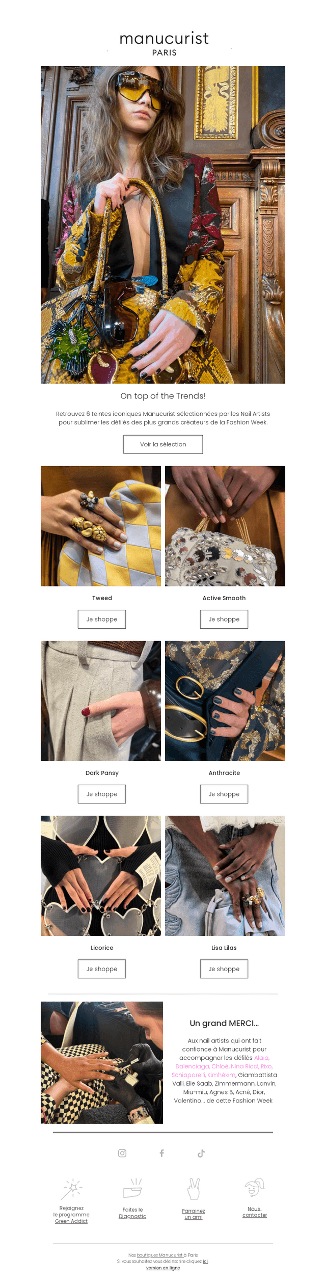 Fashion Week Colors !