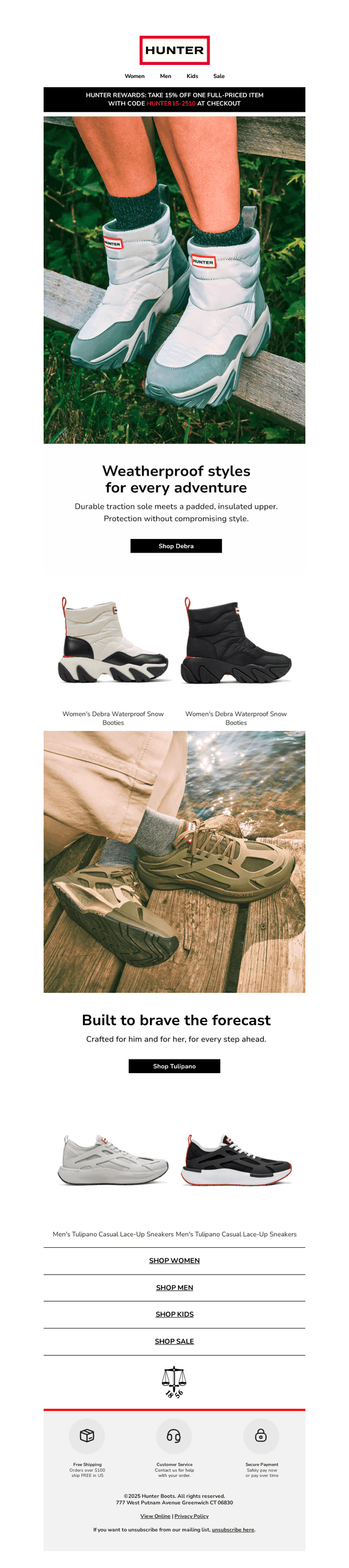 Adventure in Comfort