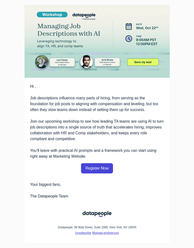 Transform Job Descriptions into a Strategic Advantage