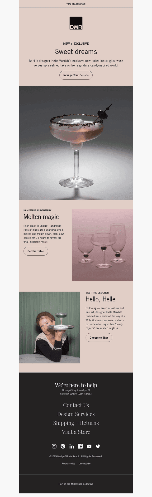 New + only here: Helle Mardahl Collection