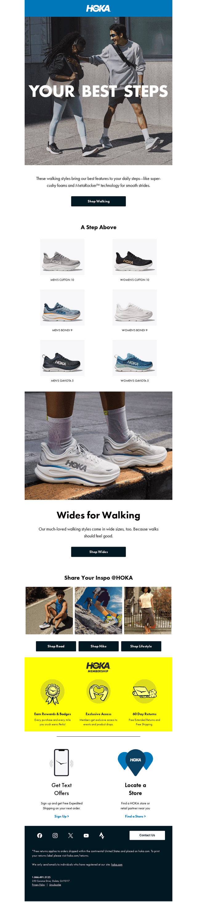 Your best foot forward