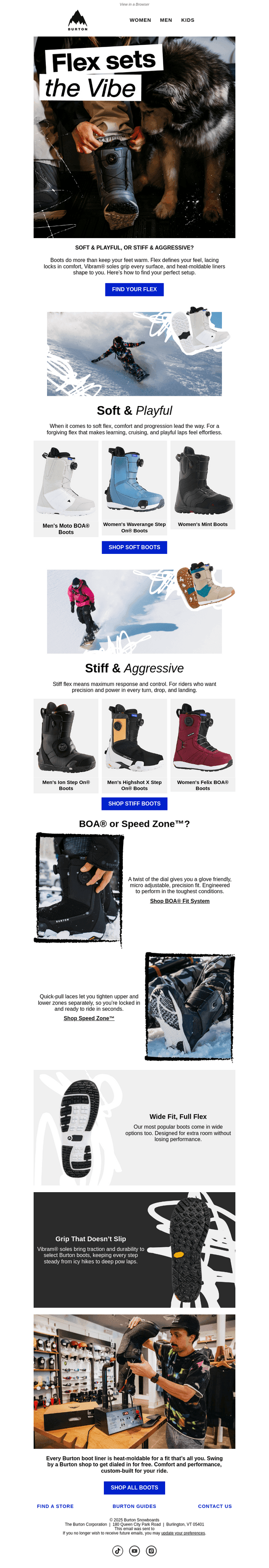 Your Guide to Burton Boots