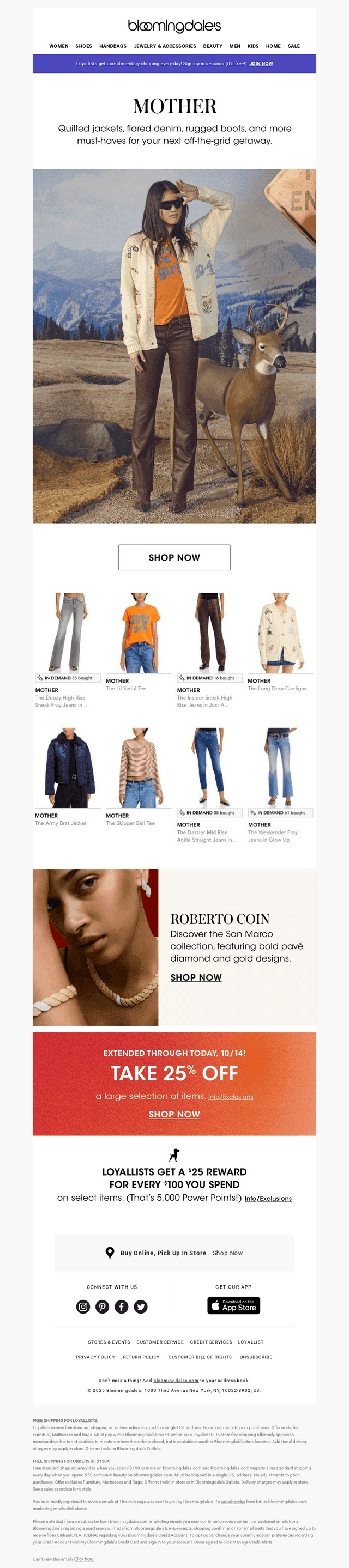 MOTHER’s new fall vibe
