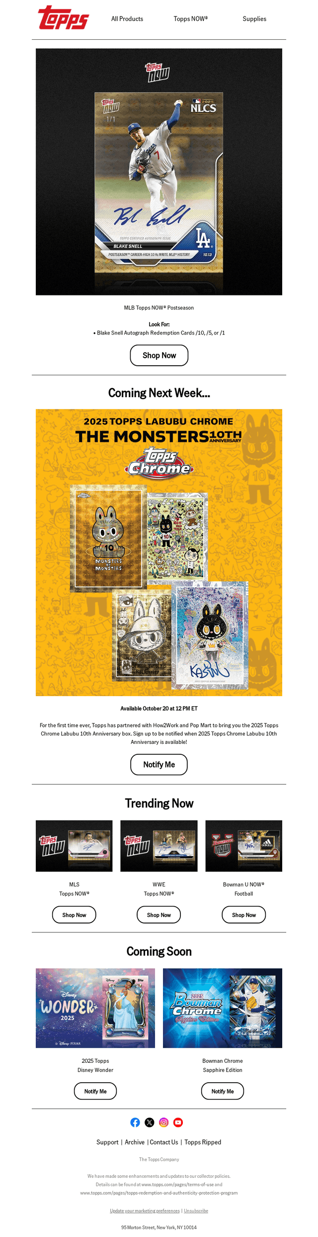Catch the Latest MLB Topps NOW® Postseason Drop!