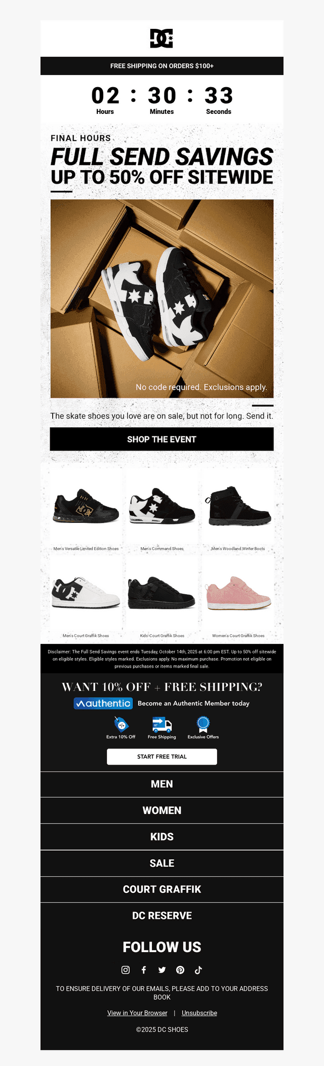 📣 LAST CALL: Up to 50% Off