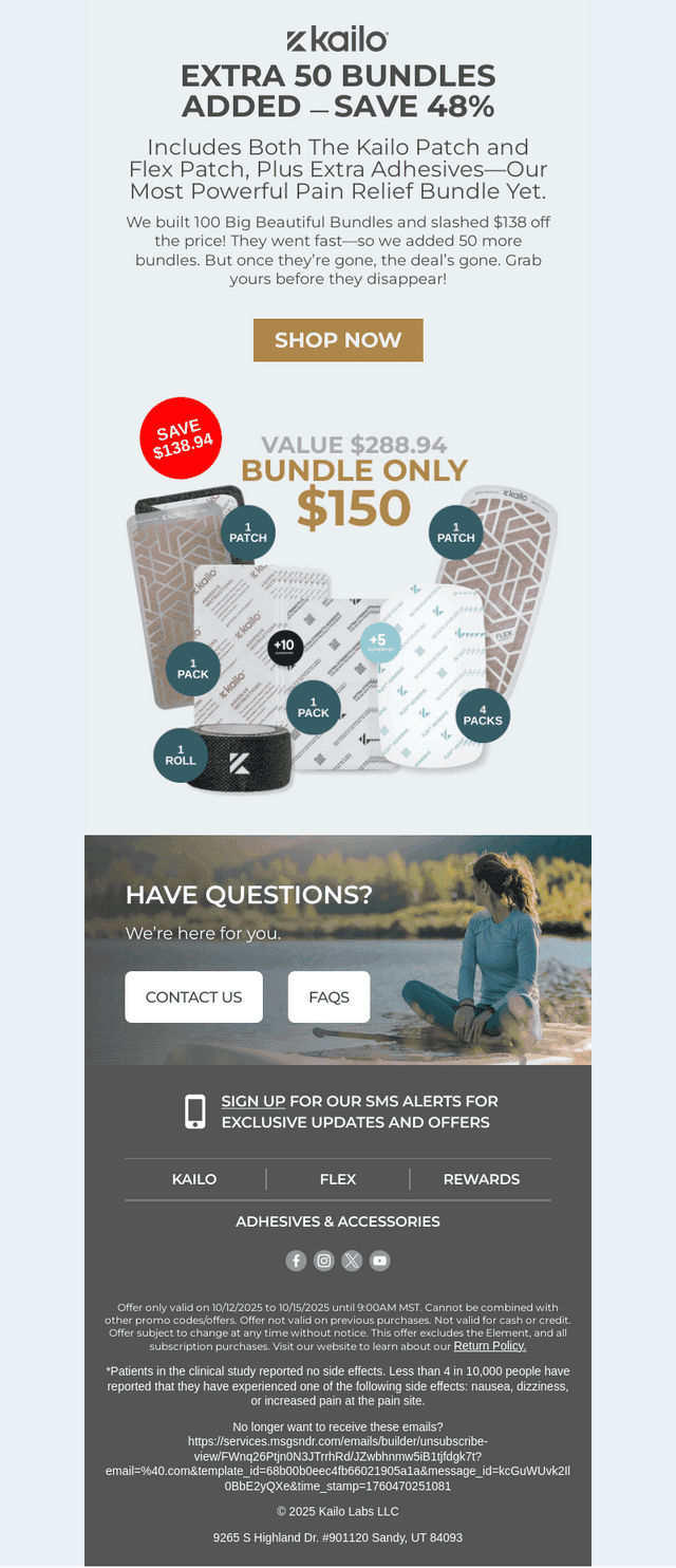 New: Kailo + Flex bundle — now 48% off