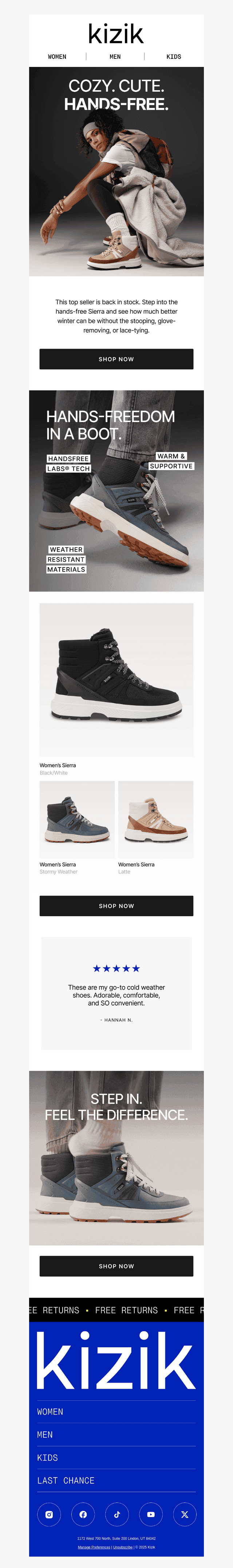 A women’s boot made for doing it all.