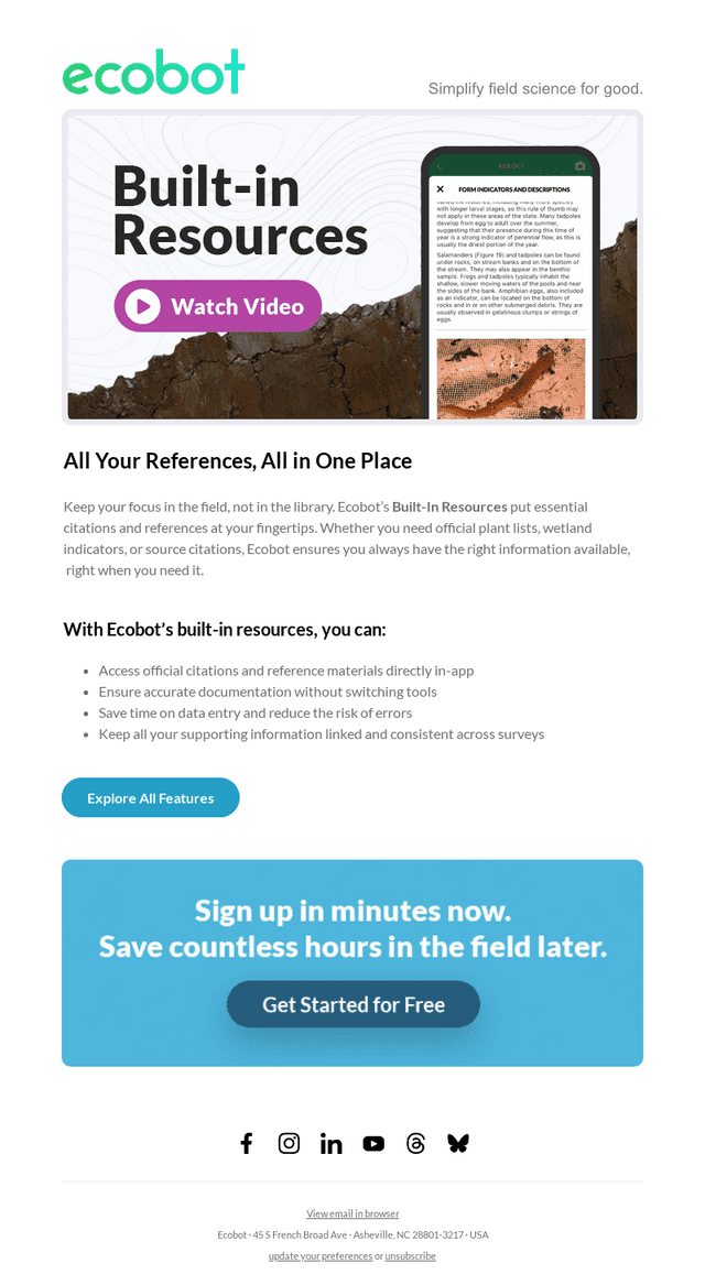 📚 Built-in resources, right where you need them